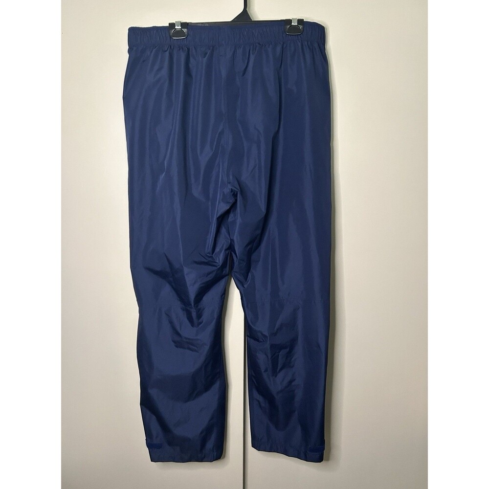 Huk Performance Fishing Rain Pants Mens XXL Navy Blue Waterproof Packable Gear - Picture 3 of 7